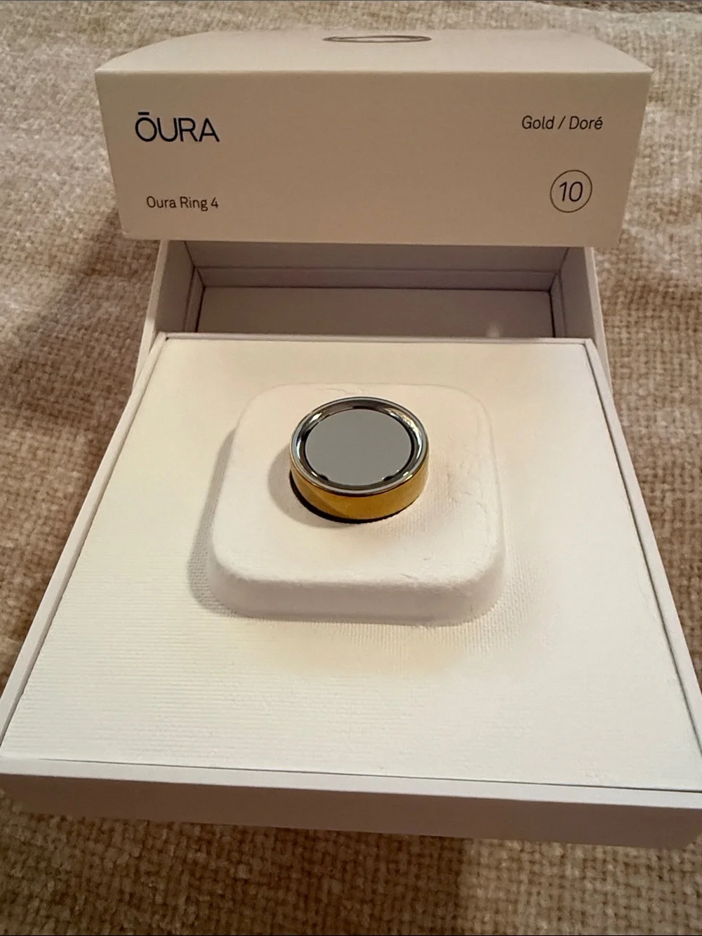 Oura ring gold